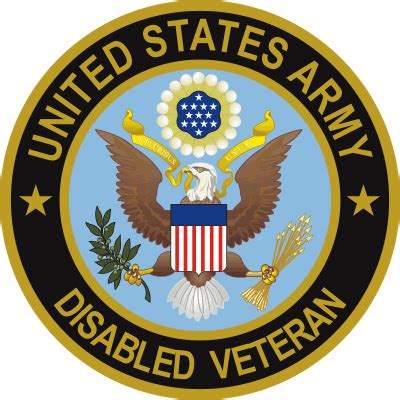 Army Disabled Veteran Decal - Military Graphics