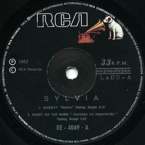 Sylvia – Nobody = Nadie (1982, Vinyl) - Discogs