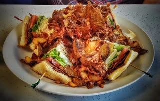 'Clubhouse Stacker' w/ Potato Skins | Harold's Koffee House … | Flickr
