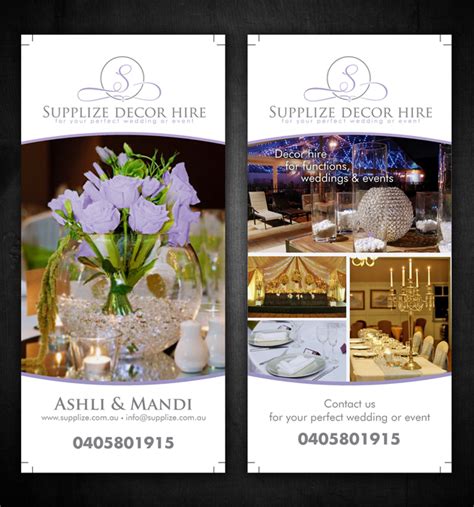 postcard or flyer for Supplize Decor Hire | Postcard, flyer or print contest