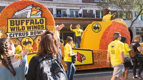 Louisville Cards invade the streets of Orlando for Citrus Bowl Parade