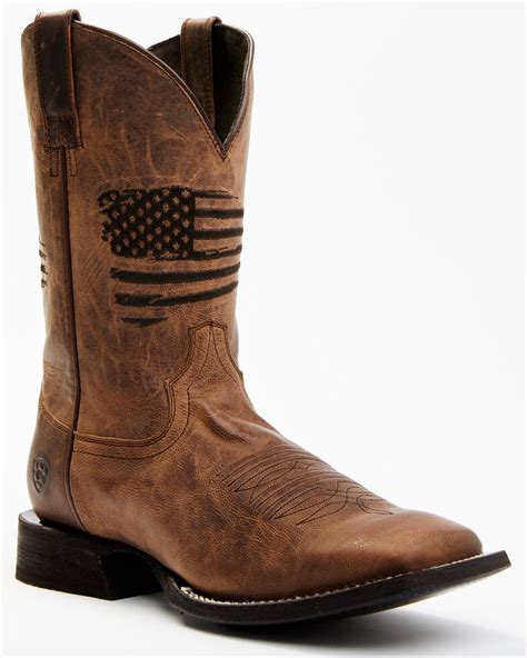 Ariat Men's Circuit Patriot Western Boots - Square Toe | Boot Barn