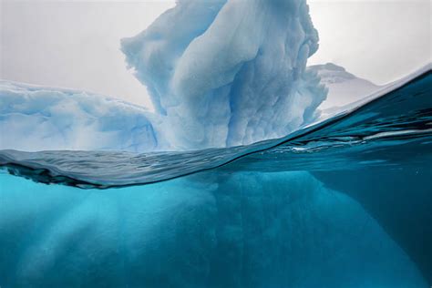 Interview: Stunning Shots Simultaneously Capture the World Above and Below a Glacier - Snow ...