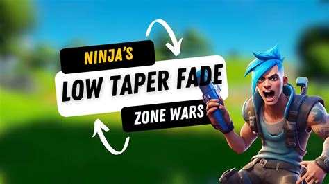 NINJA'S LOW TAPER FADE ZONE WARS - Fortnite Creative Map Code - Dropnite