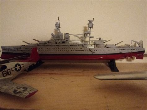 USS Arizona Battleship -- Plastic Model Military Ship Kit -- 1/426 Scale -- #850302 pictures by ...