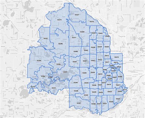 Ramsey County Zip Code Map - Charis Augustina