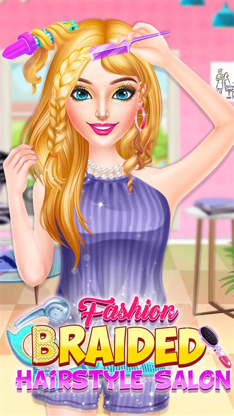 Braided Hair Salon Girls Games for Android - Download