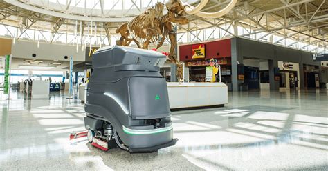 CVG Airport embraces smart robotic floor scrubbers to manage growth ...