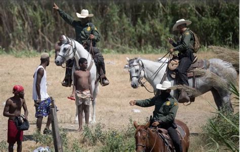 U.S. Border patrol agents criticized for treatment of Haitian migrants in Del Rio - The ...