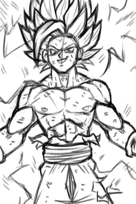 Gohan Beast [rough-sketch] by AaronKasai on DeviantArt