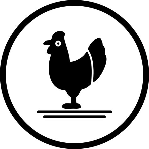 Poultry Vector Icon 20680369 Vector Art at Vecteezy