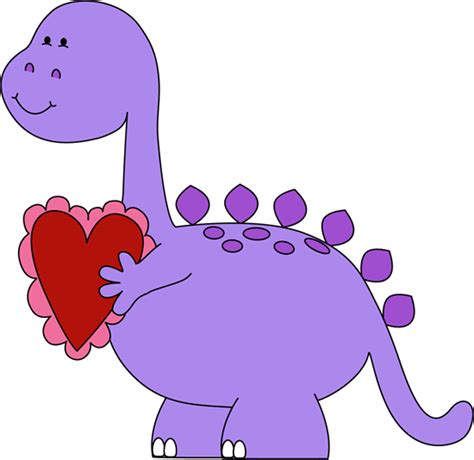 Valentine's Day Dinosaur Clip Art - Valentine's Day Dinosaur Image | Dinosaur First birthday ...