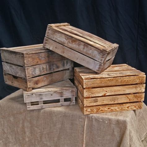 Wooden Crates - Event Furniture by Tarren