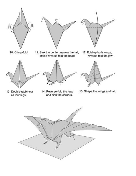 Pin by Barbara Felburg-Jackson on origami | Easy origami dragon, Origami dragon, Origami horse