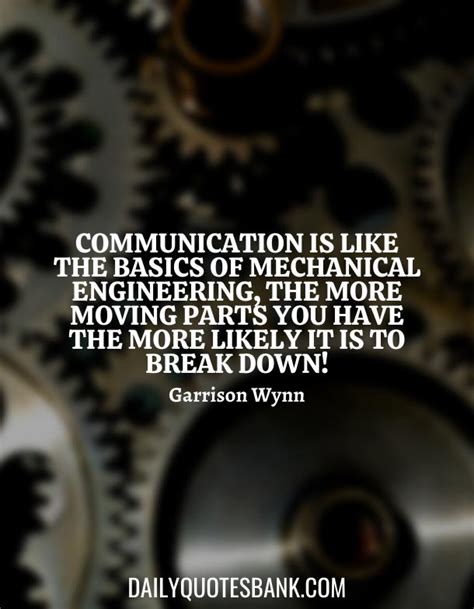 101 Inspirational Quotes About Mechanical Engineering