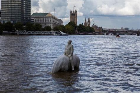 The Rising Tide Sculpture - London