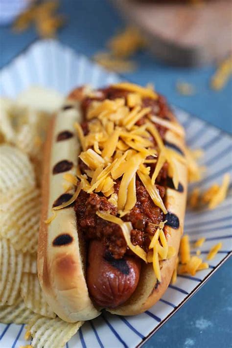 The Very Best Hot Dog Chili Recipe - The Suburban Soapbox