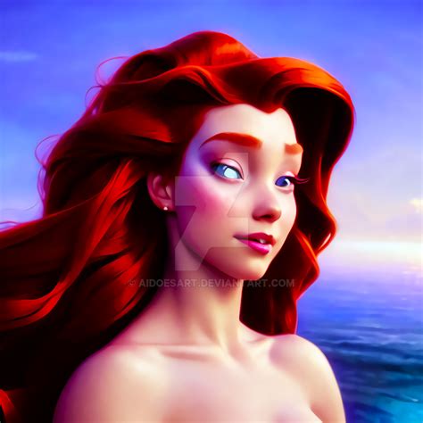 Ariel The Little Mermaid Fanart 3 by AIDoesArt on DeviantArt