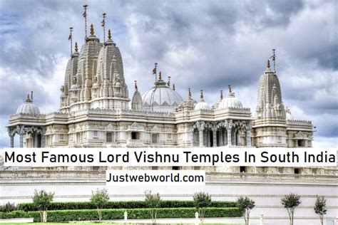 Top 15 Most Famous Lord Vishnu Temples In South India – JustWebWorld