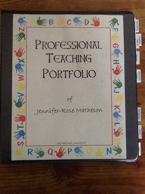 What Should Be Included In A Teaching Portfolio at Stephen Gilbert blog