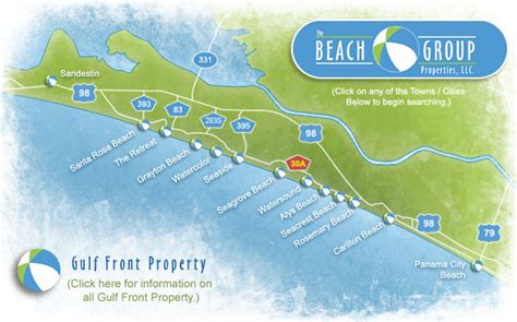 Rosemary Beach Fl Map | Beach Map