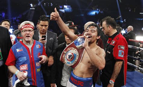 Manny Pacquiao, Top Rank Promoter Bob Arum Discussing Five-Fight ...