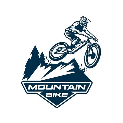 Premium Vector | Mountain bike logo | Bike logo, Bike logos design, Mountain biking