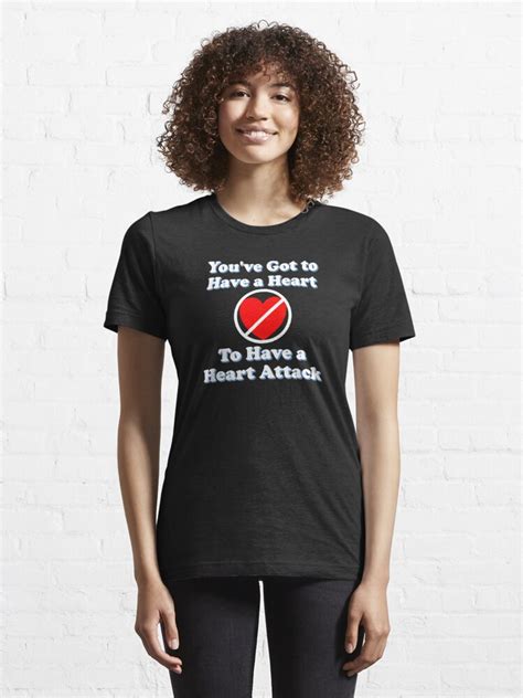 "Heart Attack" T-shirt for Sale by bradm50 | Redbubble | heart attack t ...