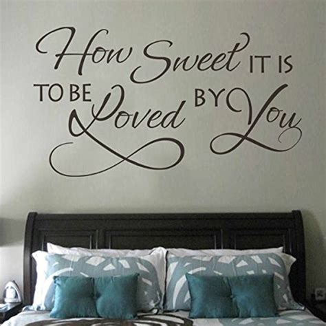 Love Wall Decal Vinyl Love Quote Romantic Love Saying Lettering Wrods ...