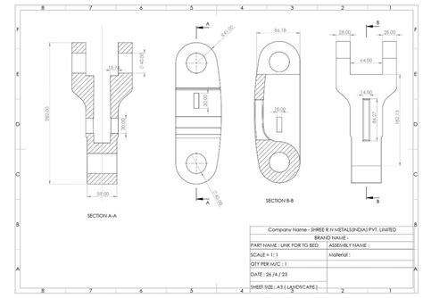 2D Engineering Drawing at Rs 500/hour in Mumbai | ID: 26540674697