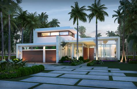 Naples Contemporary Model - Contemporary - Exterior - Miami - by The Decorators Unlimited