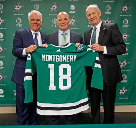 Chambers: Stars coach Jim Montgomery is so predictable