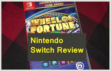 Wheel of Fortune Nintendo Switch Review | 2021