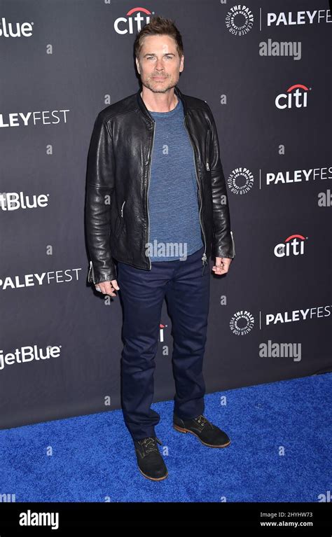 Rob Lowe at NBC's Parks and Recreation 10th Anniversary Reunion during ...