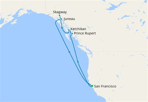 Alaska with Inside Passage from San Francisco, Princess Cruises, 3rd ...