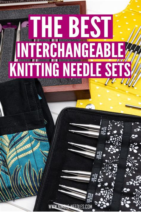 The best interchangeable knitting needles [2024 review]