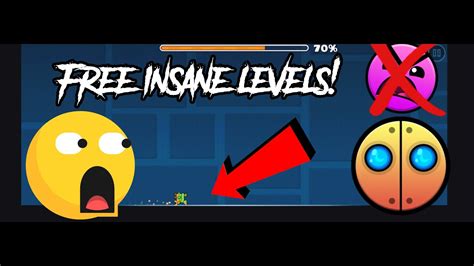 Geometry Dash: ALL FREE INSANE LEVELS! - YouTube