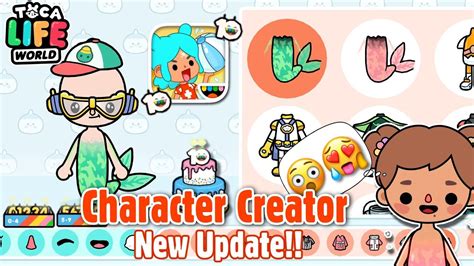 New Character Creator Update in Clothing and More!? 😱🤩🥰 | Toca Boca | shintomi - YouTube