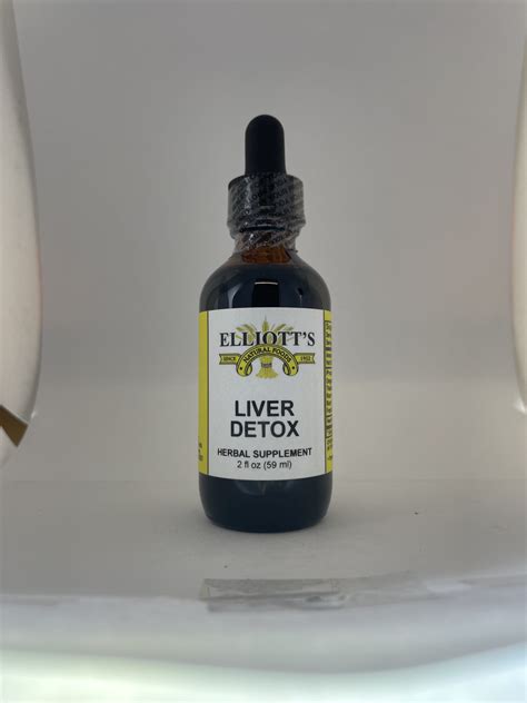 Liver Detox Liquid Extract - Elliott's Natural Foods