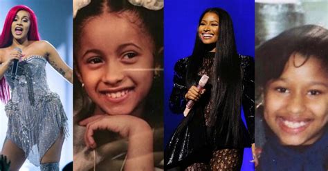 10 Pics Of Cardi B Growing Up (And 10 Of Nicki Minaj)