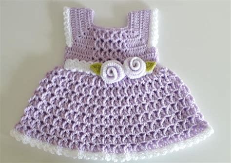 Crochet A Summer Dress For Baby Girl - Crochet Ideas