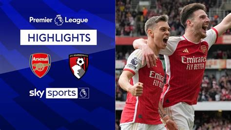 News and Video Highlights - Arsenal-vs-Bournemouth 04.05.2024