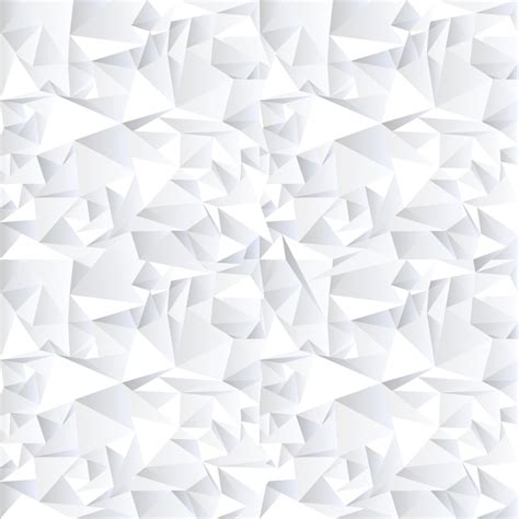 Premium Vector | White crystal abstract background