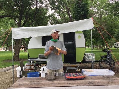 Green Goddess Glamping: Howell Station Tiny Trailer Bicycle Basecamp