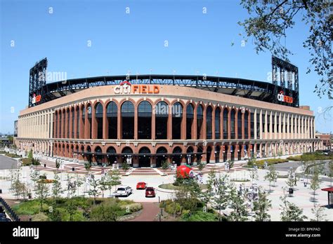 Citi Field Stadium in Queens, New York, home of the Mets baseball team ...