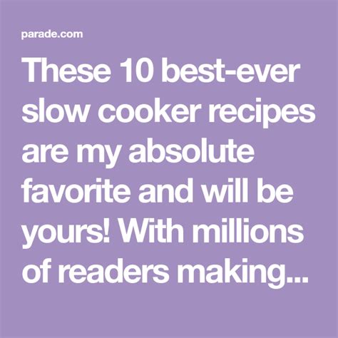 200 Best Crock Pot Recipes and Easy Slow Cooker Dinner Ideas for the ...