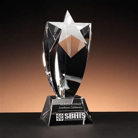 Unique Star Trophy | Rising Star | Glassical Designs