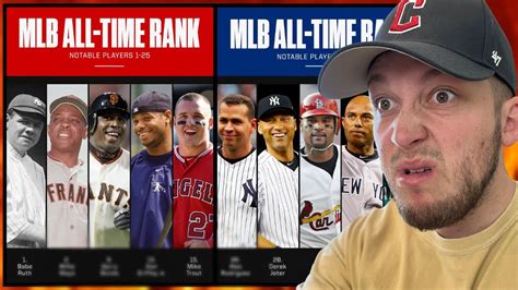 Reacting to ESPN's HORRIBLE Top 100 MLB Players of All-Time List ...