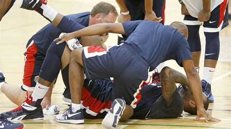 DeMarcus Cousins suffers leg injury in Team USA scrimmage | NBA ...