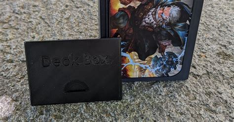 MTG deck box with Art by TheJackall | Download free STL model ...